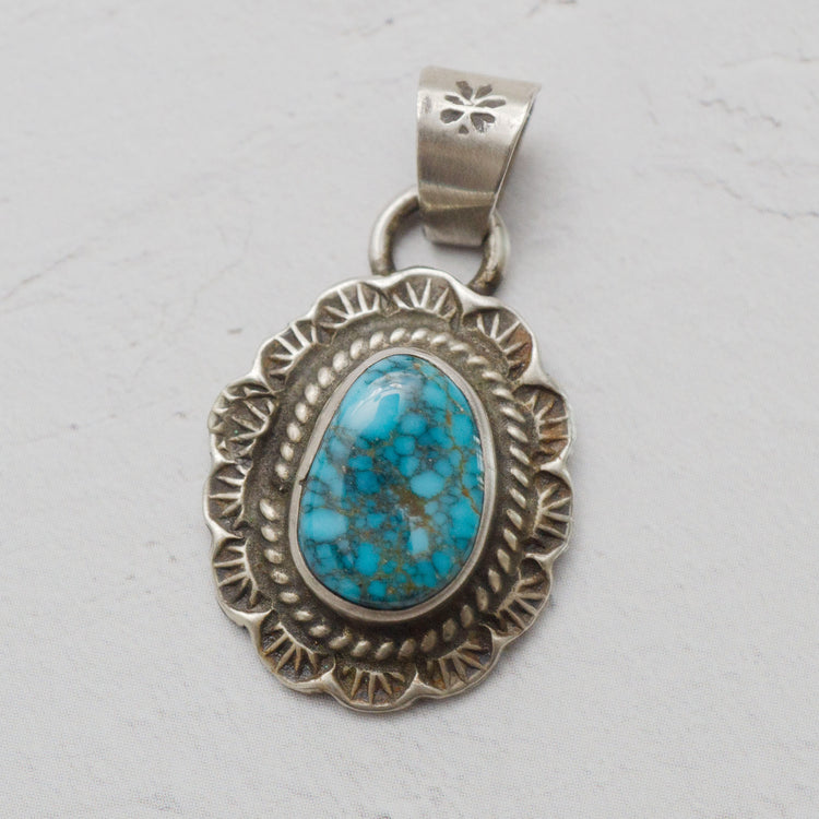 LFC x Ty Francisco "Lone Mt." Turquoise Pendant