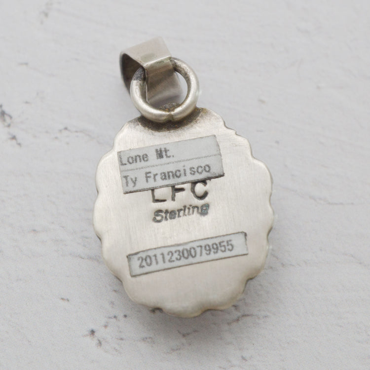 LFC x Ty Francisco "Lone Mt." Turquoise Pendant