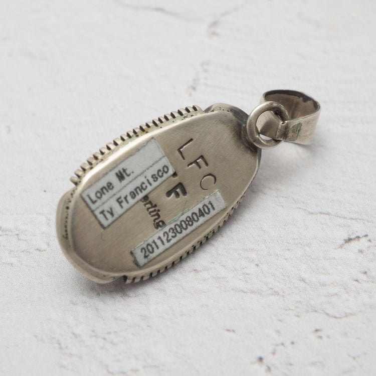 LFC × Ty Francisco "Lone Mt." ターコイズ ペンダントトップ
