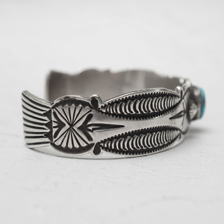 LFC x Roland Dixson "Bisbee" turquoise bangle