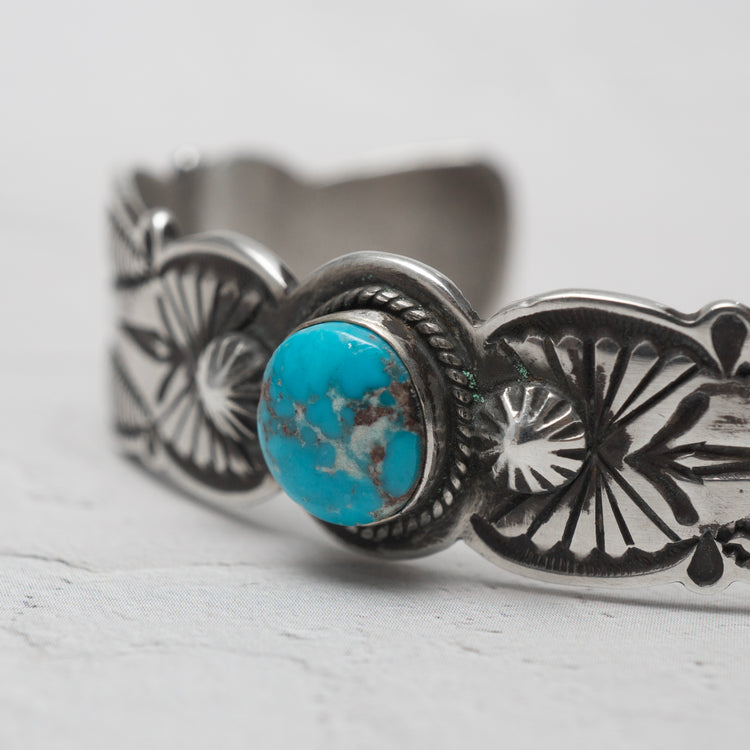 LFC x Roland Dixson "Bisbee" turquoise bangle
