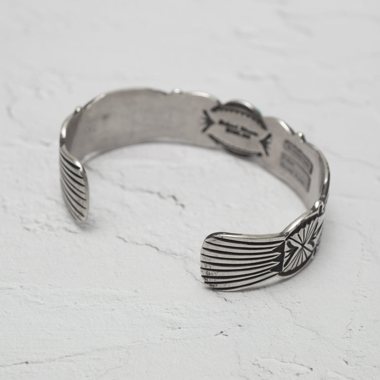 LFC x Roland Dixson "Bisbee" turquoise bangle