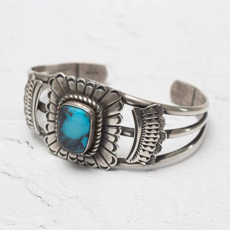 LFC × Art Platero "Bisbee" turquoise bangle