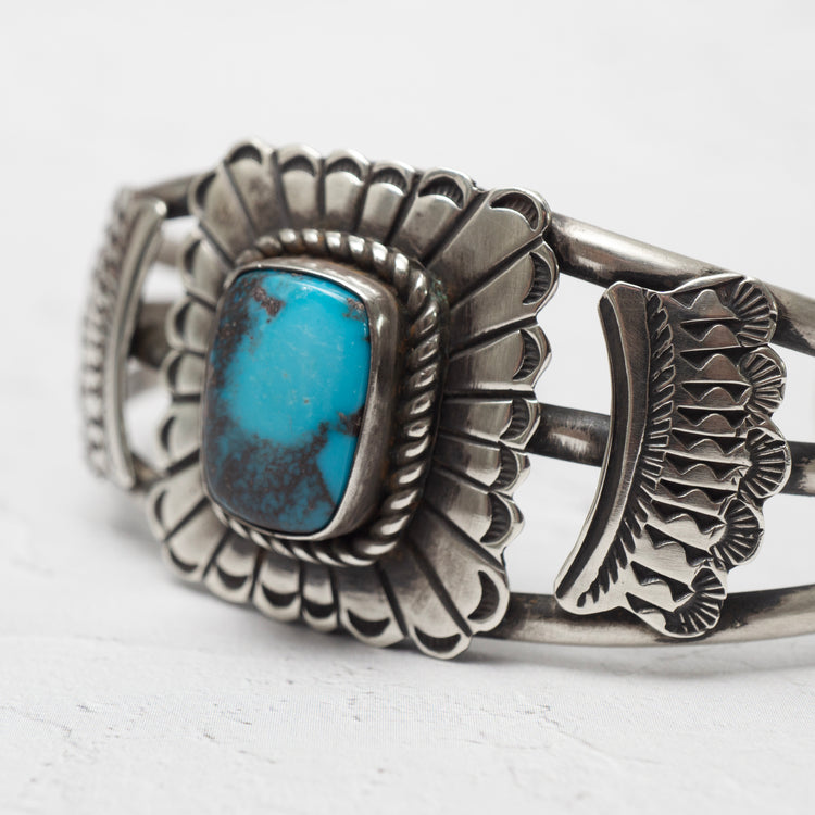 LFC × Art Platero "Bisbee" turquoise bangle