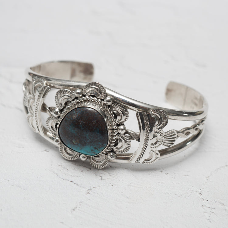 LFC × Art Platero "Bisbee" turquoise bangle