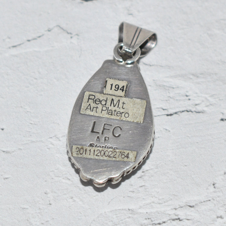 LFC x Art Platero "Red Mt." ペンダントトップ