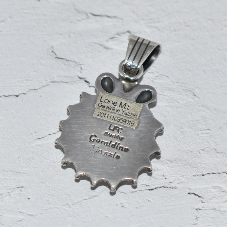 LFC x Geraldine Yazzie "Lone Mt." pendant