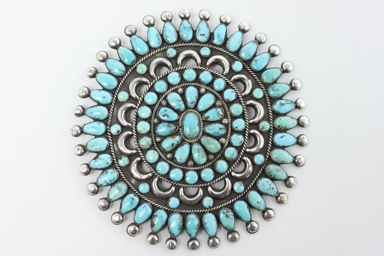 LFC ターコイズ ブローチ