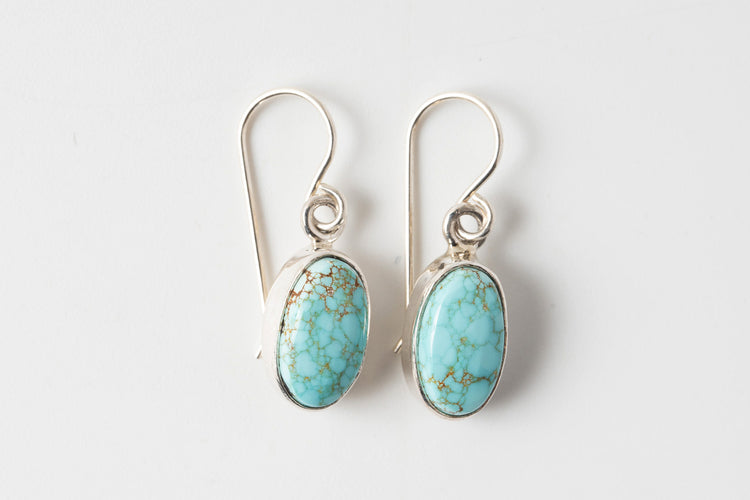 LFC Number 8 ターコイズ ピアス