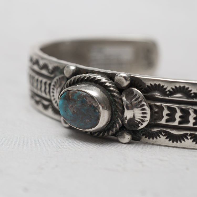 LFC × June Defarita "Bisbee" turquoise bangle