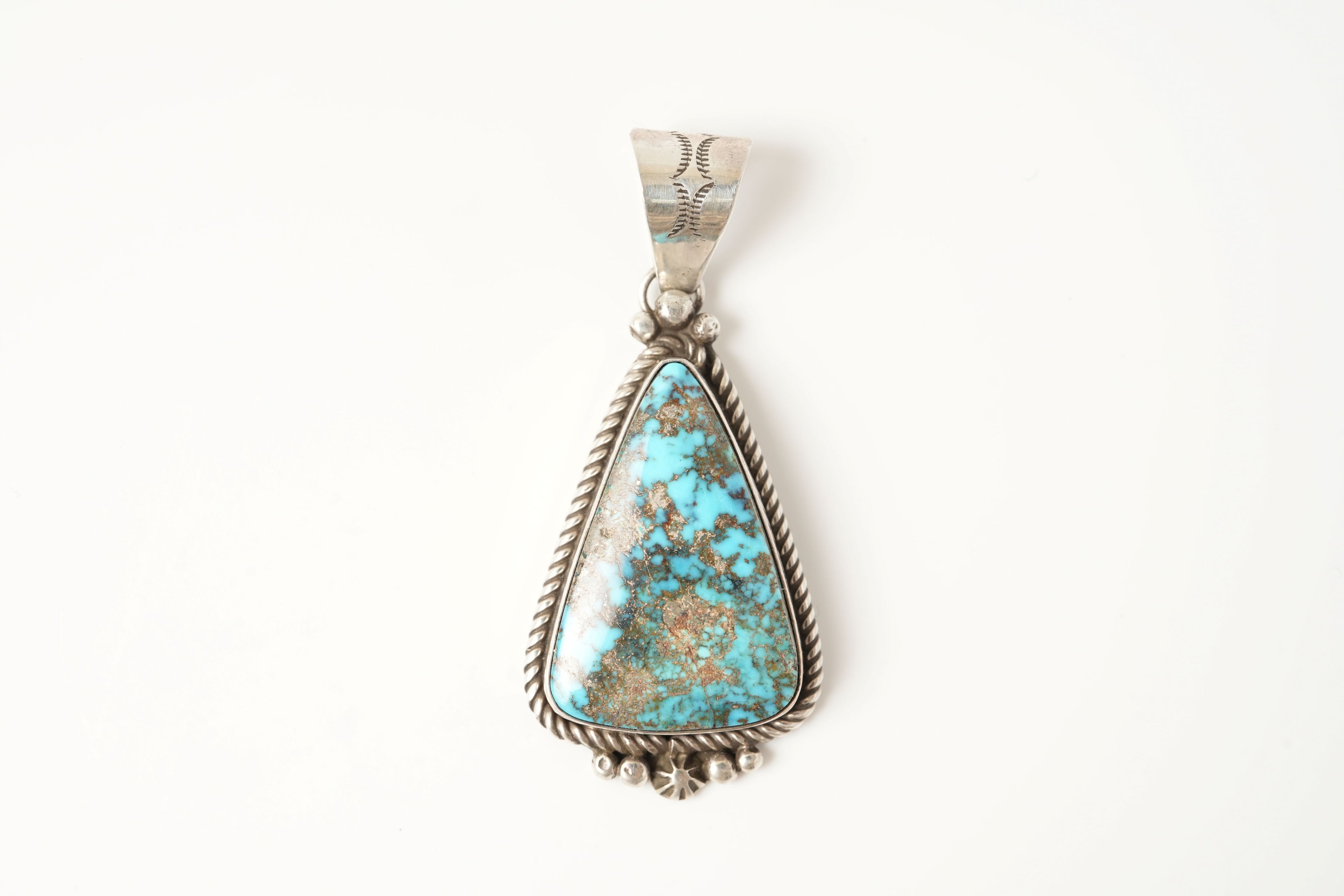 LFC x Art Platero "Morenci" Pendant ターコイズトップ