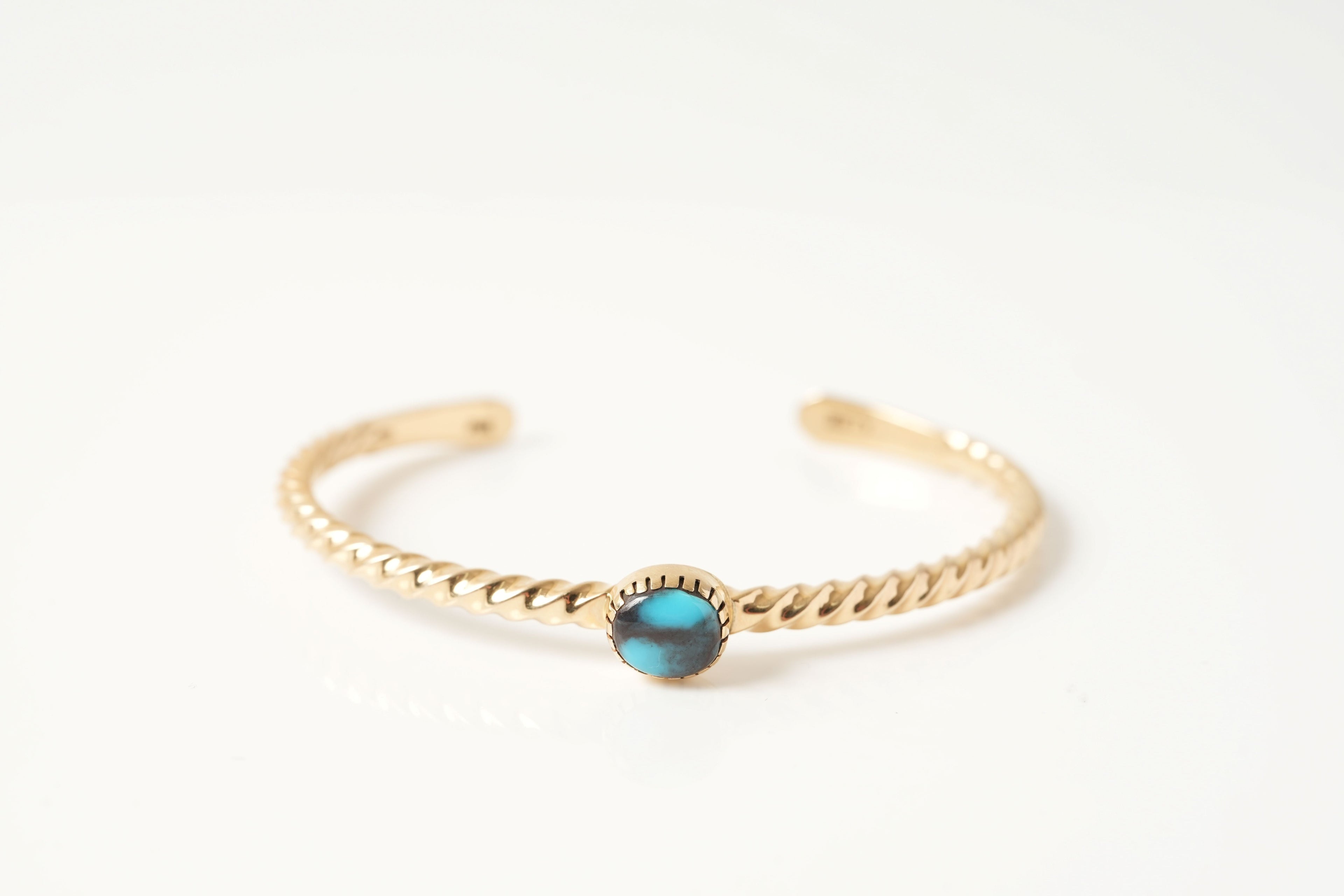 LFC x UA "TBA" Gold Bangle ターコイズバングル