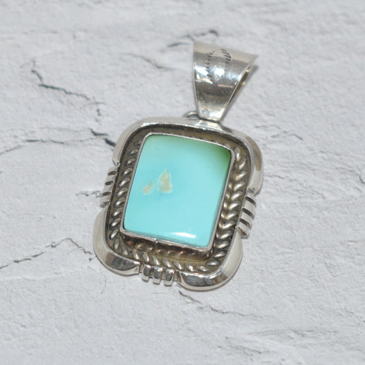 LFC x Art Platero "Royston" turquoise pendant