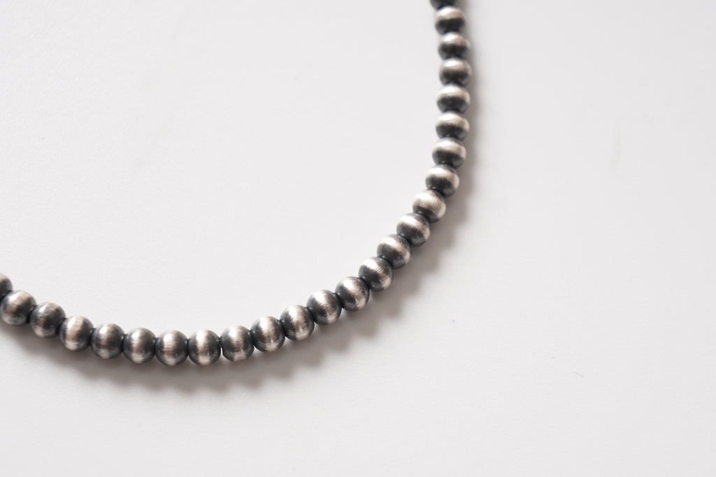 Diameter 4mm Total length 45cm LFC Silver chain &amp; Turquoise Sleeping Beauty Silver beads