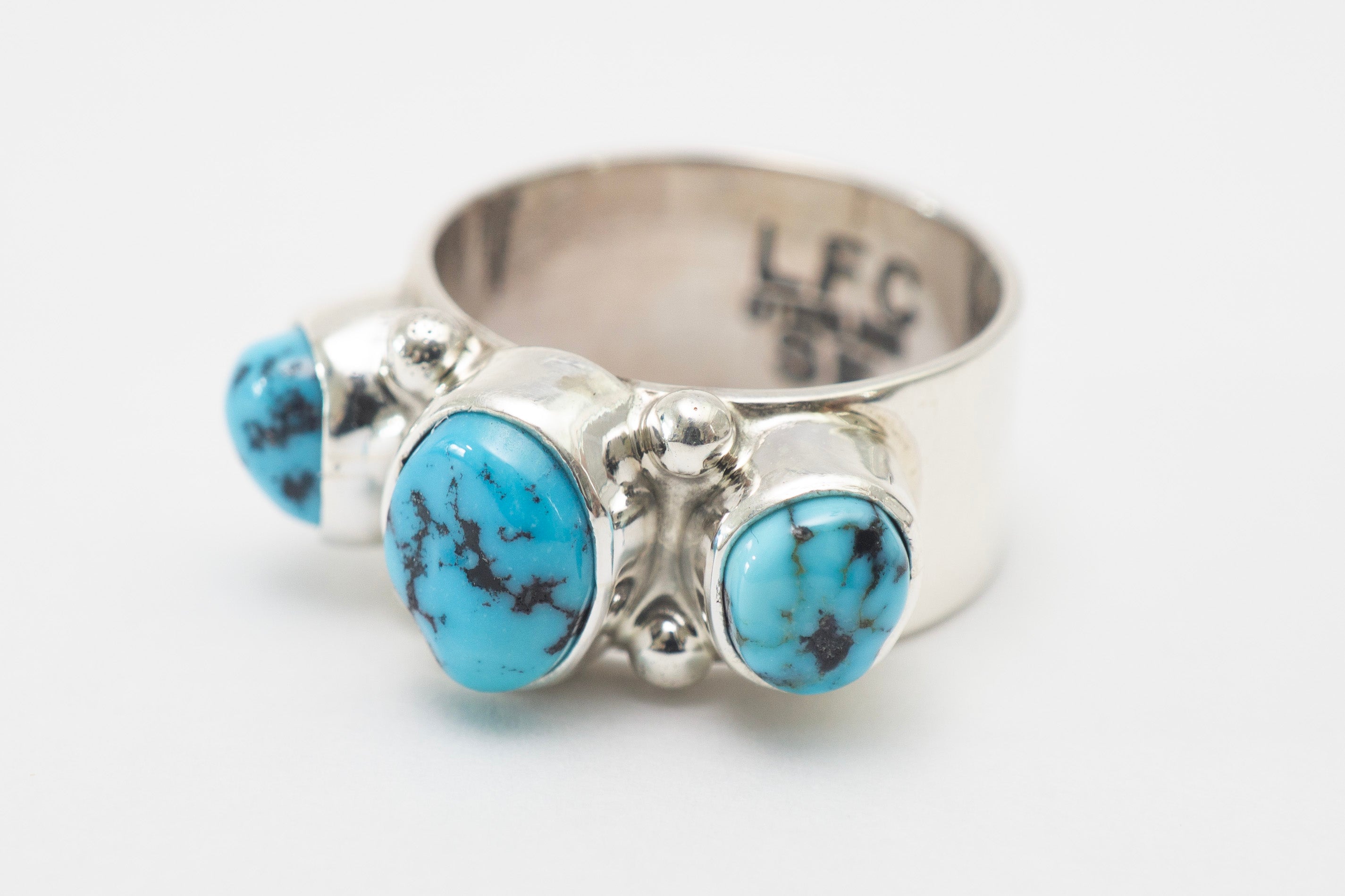 LFC Kingman turquoise ring – LFC -Lowry Family Collection