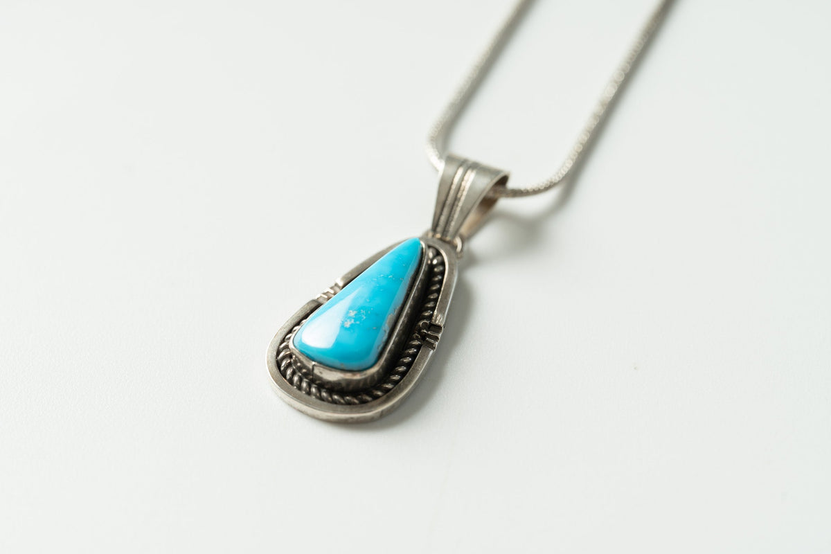 02 Pendant Blue Gem (Art Platero)