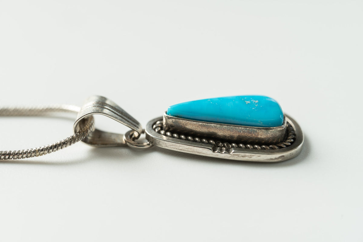 02 Pendant Blue Gem (Art Platero)