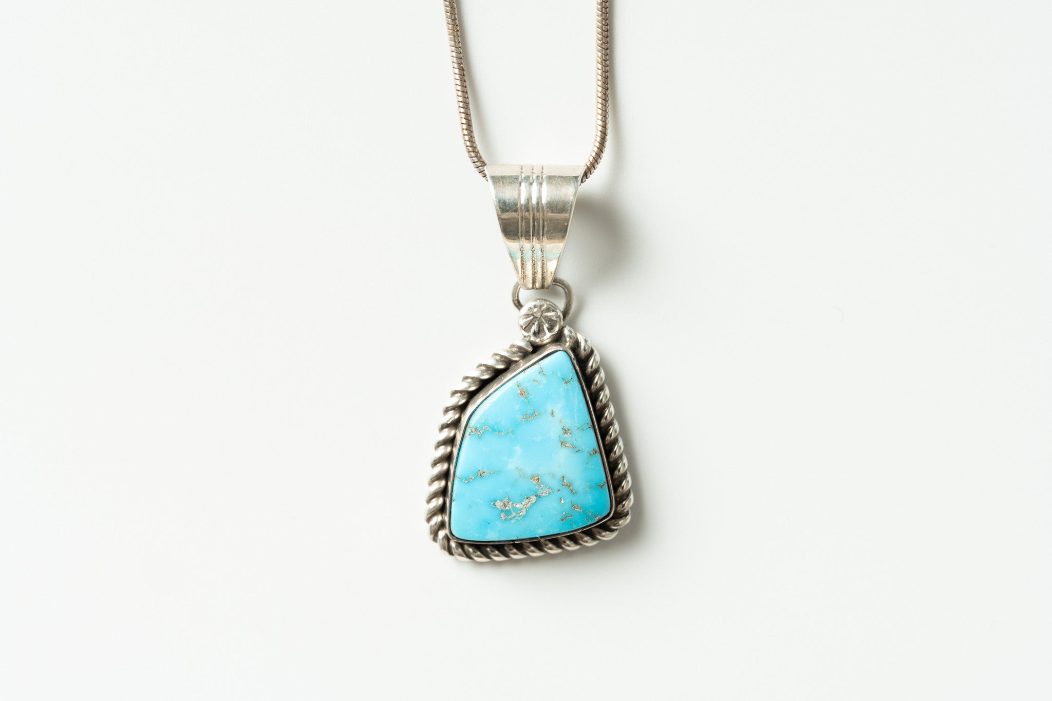 06 Pendant Blue Gem (Art Platero)