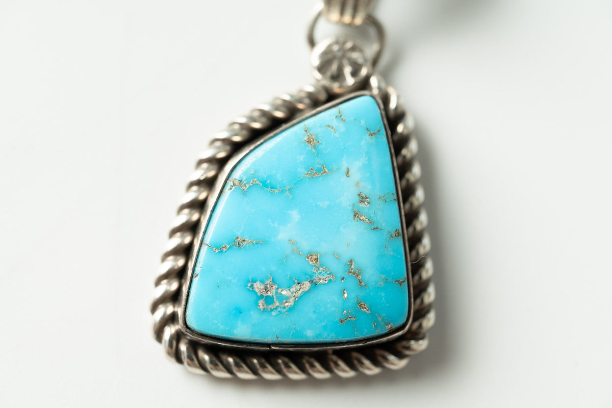 06 Pendant Blue Gem (Art Platero)