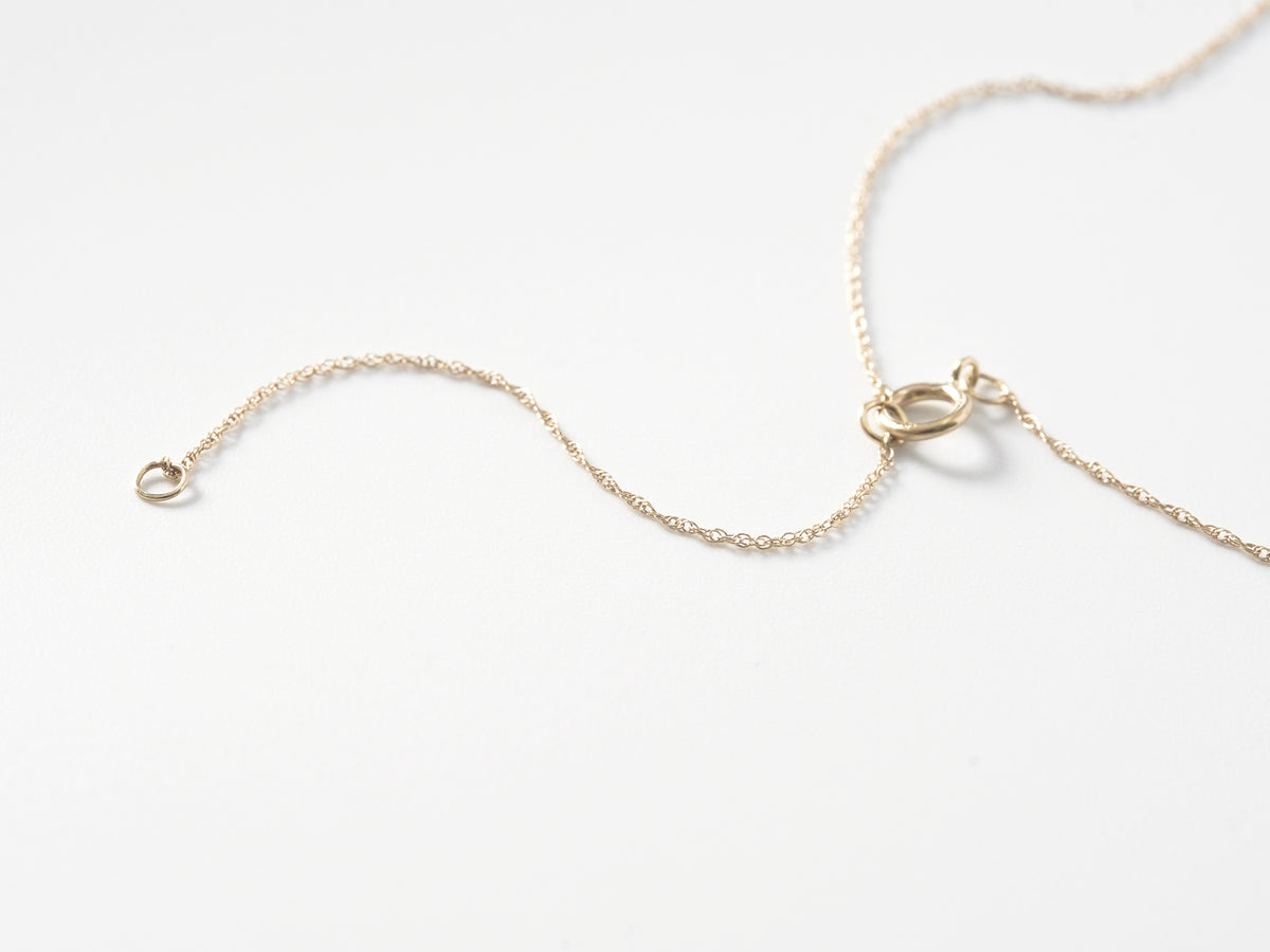 08 10kt Gold Necklace ARANCK Sleeping Beauty
